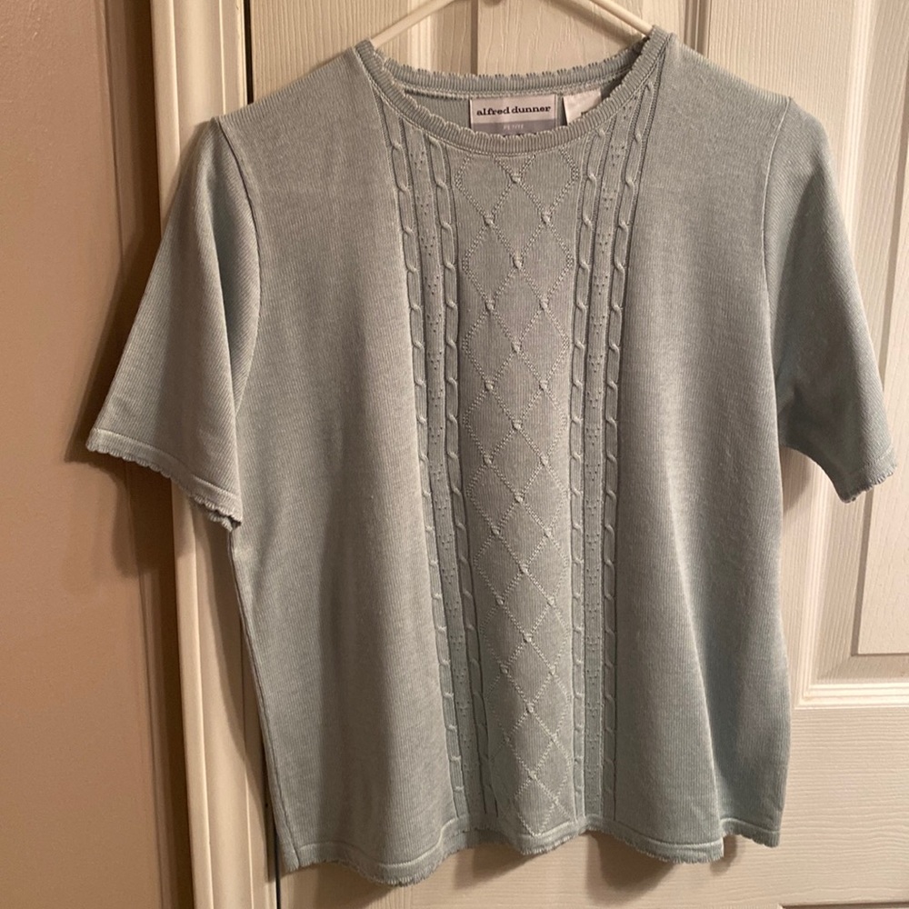 Alfred Dunner Women’s short sleeve sweater
